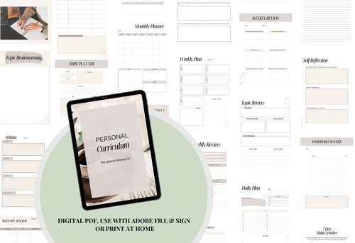 Personal Curriculum Planner
